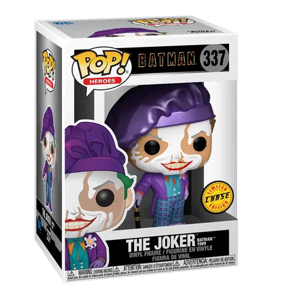 Funko Pop! Heroes Batman The Joker Batman 1989 Chase Edition