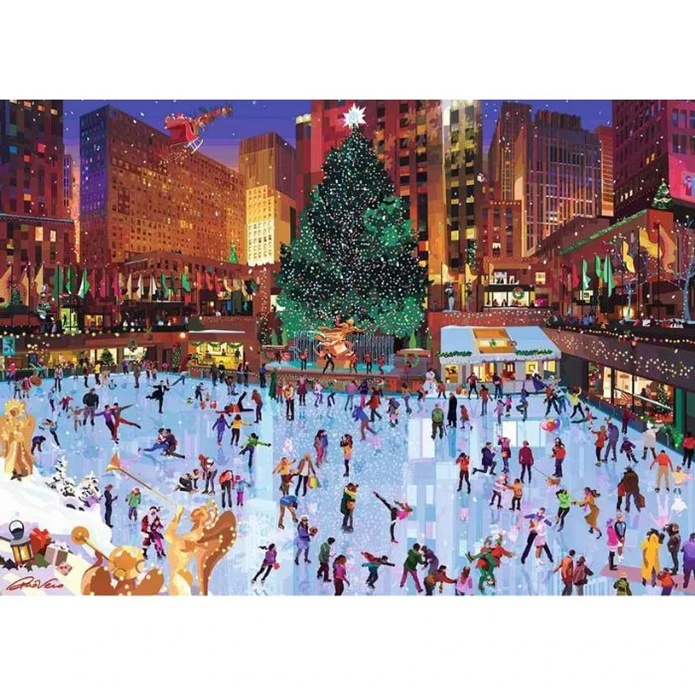 Ravensburger Rockefeller Center Joy 1000 Piece Jigsaw Puzzle