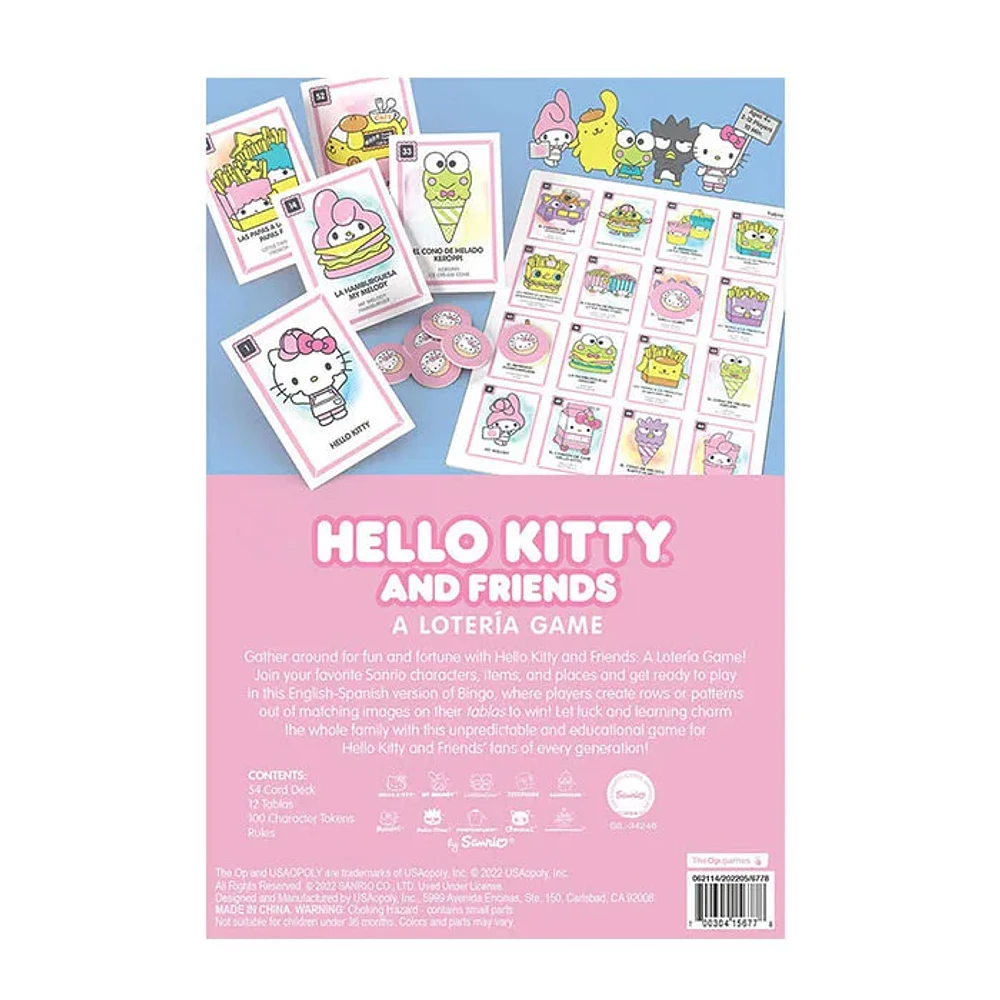 USAOPOLY Hello Kitty And Friends Loteria Card Game