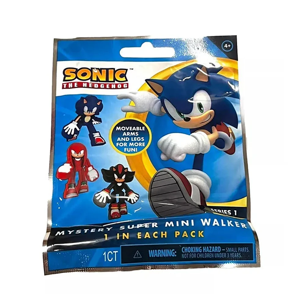 Sonic The Hedgehog Mystery Super Mini Walker Blind Bag