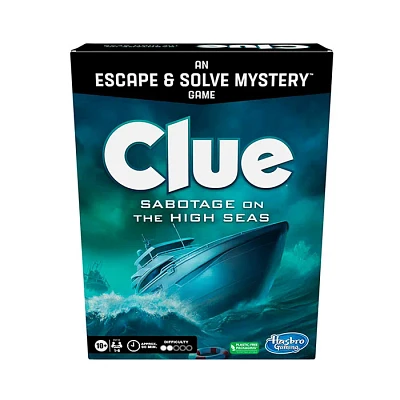 Clue Sabotage On The High Seas An Escape & Solve Mystery Game