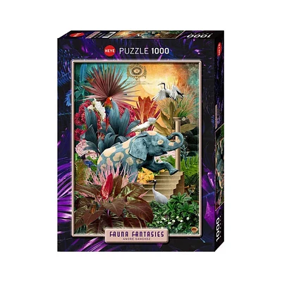 Heye Fauna Fantasies Elephantaisy 1000 Pieces Jigsaw Puzzle