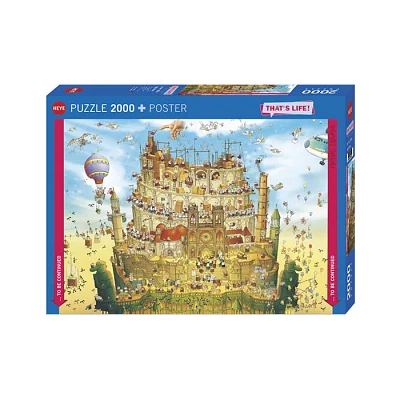 Heye High Above Thats Life 2000 Pieces Jigsaw Puzzle