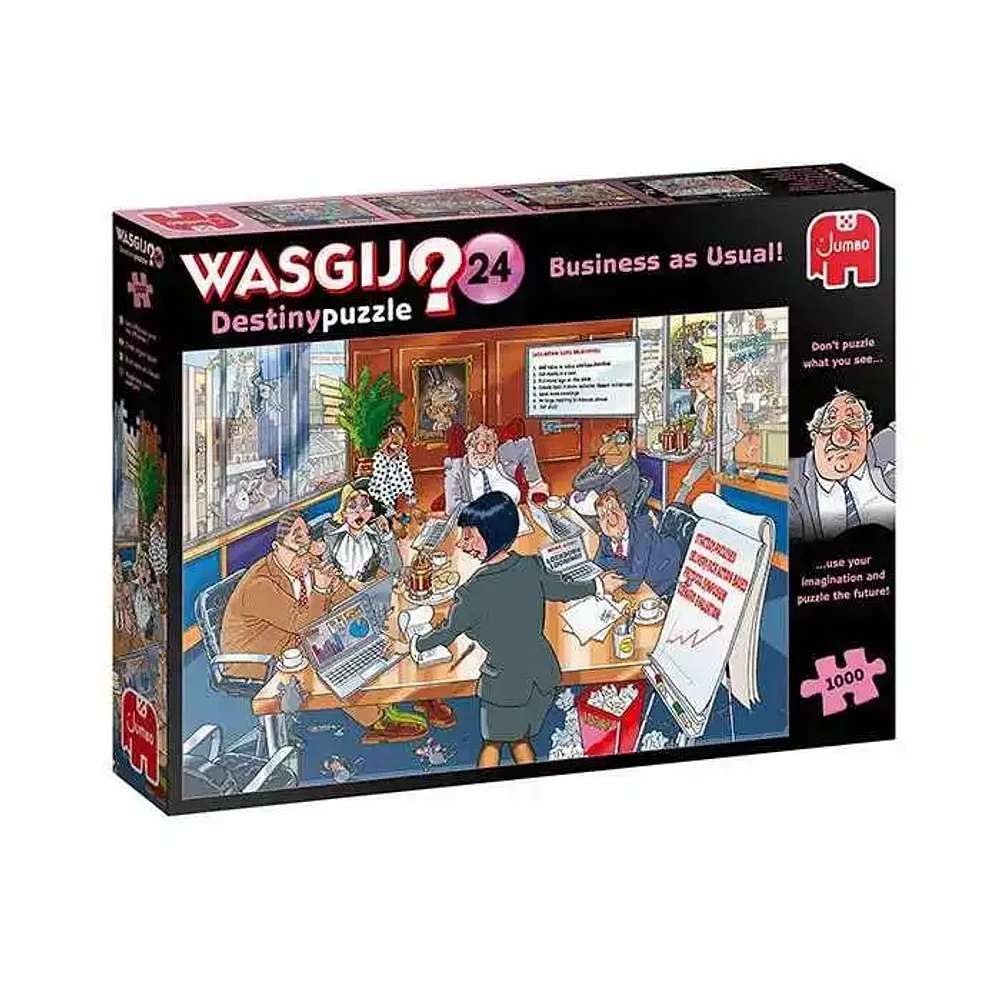 Wasgij Destiny 24 Business As Usual 1000 Pieces Jigsaw Puzzle