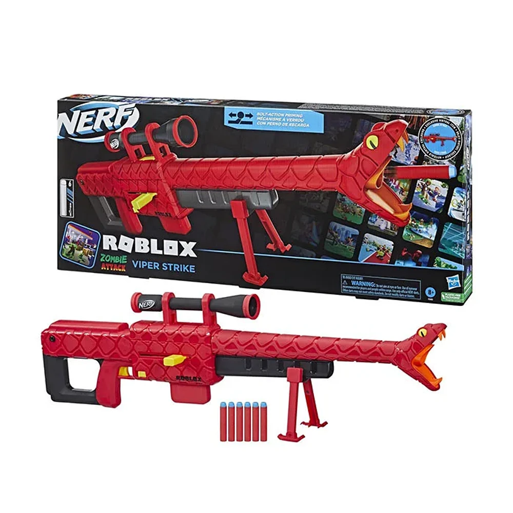 Nerf Roblox Zombie Attack Viper Strike Dart Blaster