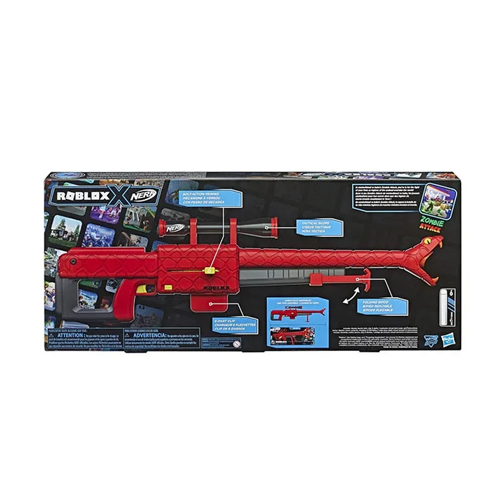 Nerf Roblox Zombie Attack Viper Strike Dart Blaster