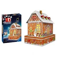 Ravensburger Christmas Gingerbread House 3D 216 Pieces Jigsaw Puzzle