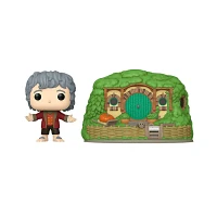 Funko Pop! Town Lord of The Rings Bilbo Baggins With Bag End