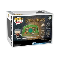 Funko Pop! Town Lord of The Rings Bilbo Baggins With Bag End