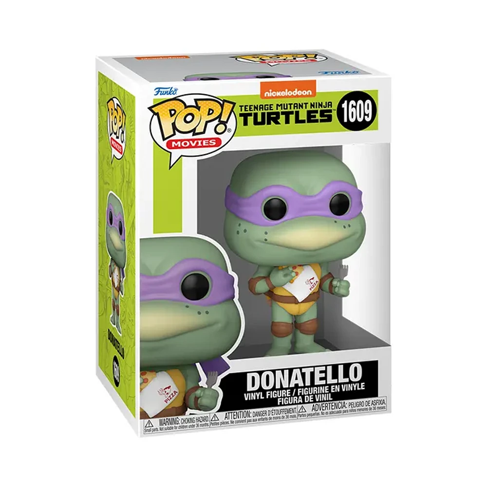 Funko Pop! Movies Teenage Mutant Ninja Turtles Donatello with Pizza Slice