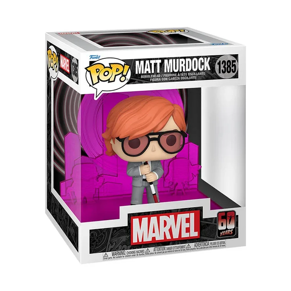 Funko Pop! Deluxe Marvel Matt Murdock With Radar 60th Anniversary