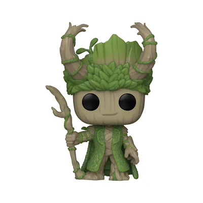 Funko Pop! Movies Marvel We Are Groot: Groot as Loki