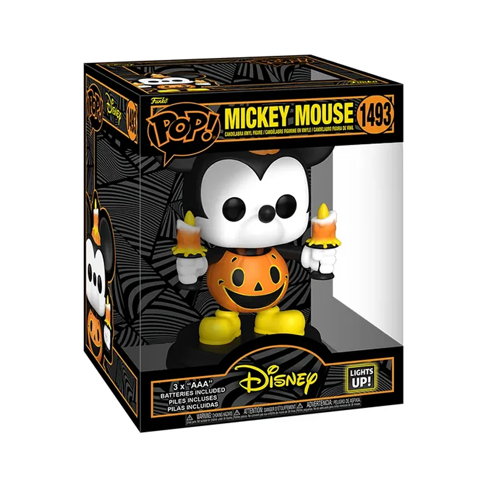 Funko Pop! Super Disney Light Up Mickey Mouse in Pumpkin Costume