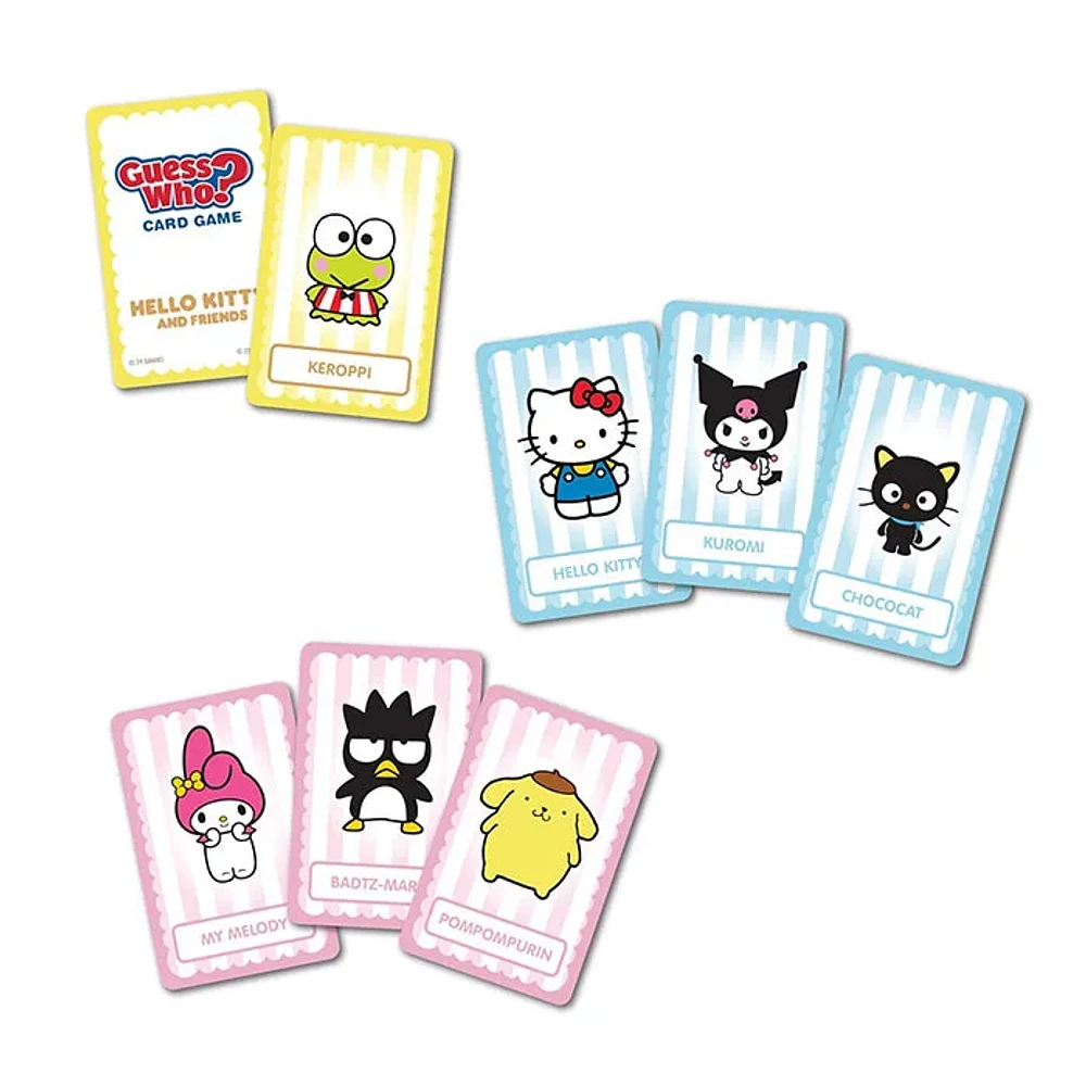 USAOPOLY Hello Kitty And Friends Guess Who Card Game