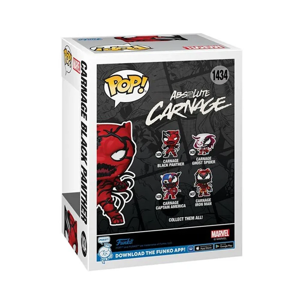 Funko Pop! Marvel Carnage Black Panther