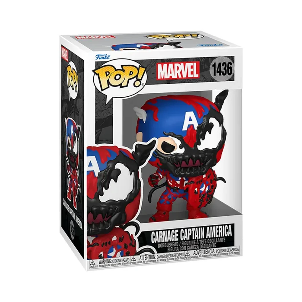 Funko Pop! Marvel Carnage Captain America