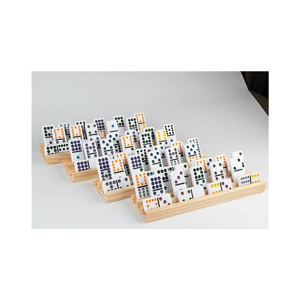 Tradeopia Mexican Train Dominoes Set Double 12 With 91 Tiles