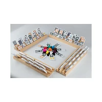 Tradeopia Mexican Train Dominoes Set Double 12 With 91 Tiles