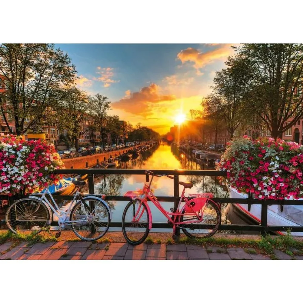 Ravensburger Bicycles in Amsterdam 1000 Piece Jigsaw Puzzle