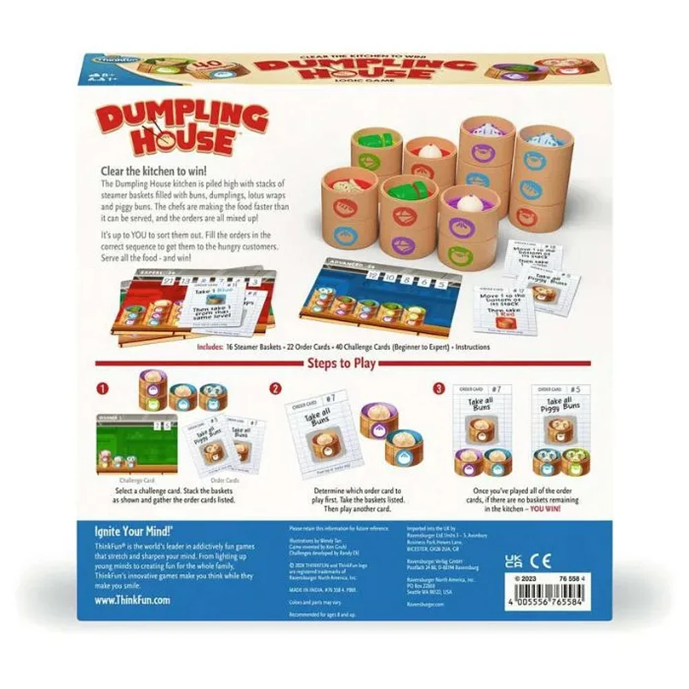 Ravensburger Dumpling House Logic Game