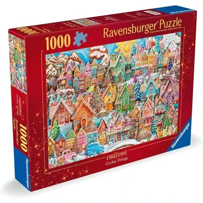 Ravensburger Christmas Cookie Village 1000 piece Jigsaw Puzzle