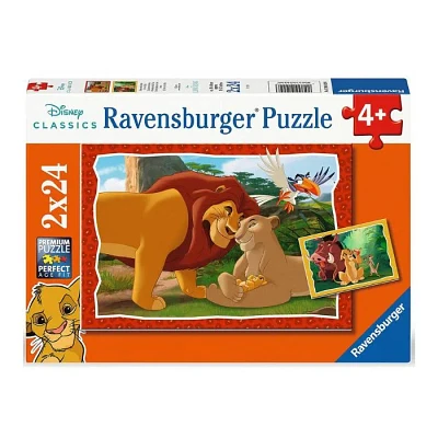 Ravensburger Family Of The Lion King 2X24 Piece Jigsaw Puzzle