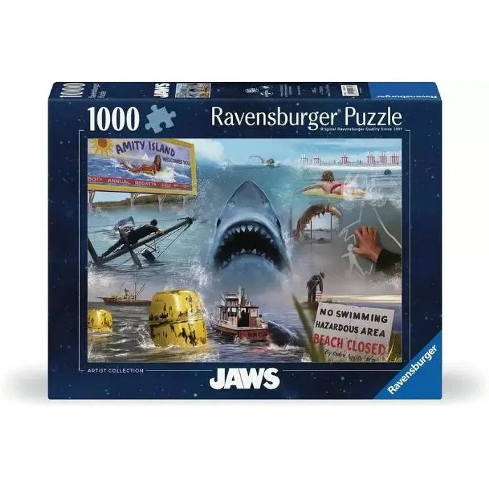 Ravensburger Jaws Amity Island 1000 Piece Jigsaw Puzzle