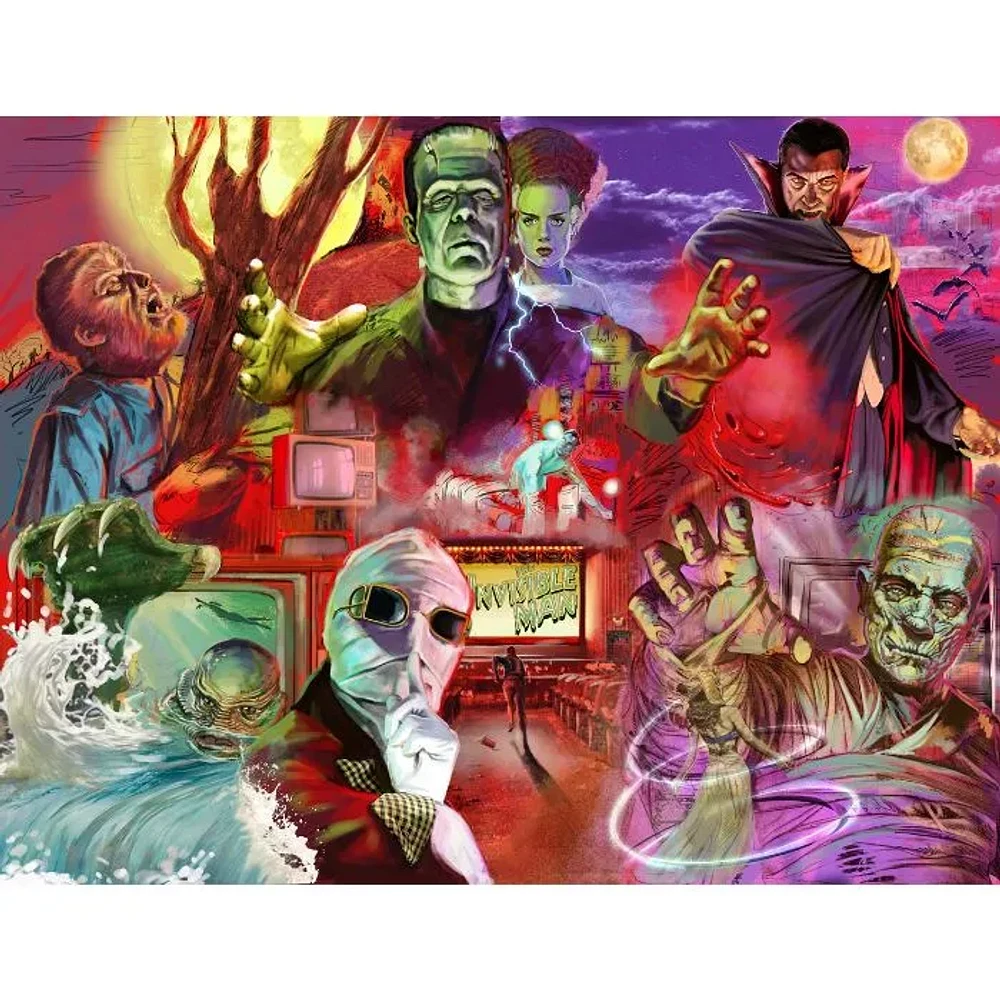 Ravensburger Universal Monsters 2000 Piece Jigsaw Puzzle