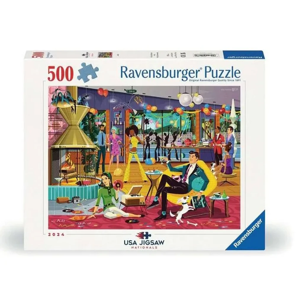 Ravensburger Jazzy USA 500 Pieces Jigsaw Puzzle