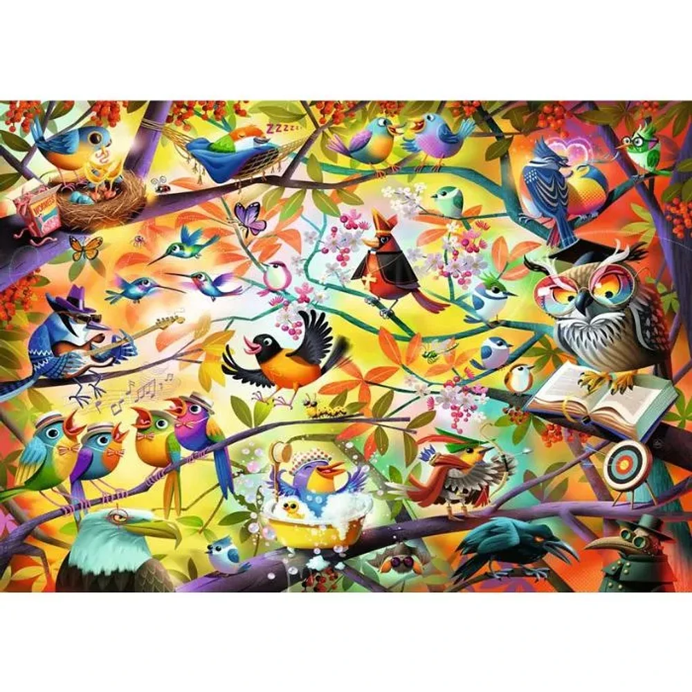 Ravensburger Busy Birdies 1000 Pieces Jigsaw Puzzle