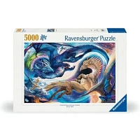 Ravensburger Dragon Day And Night 5000 Pieces Jigsaw Puzzle