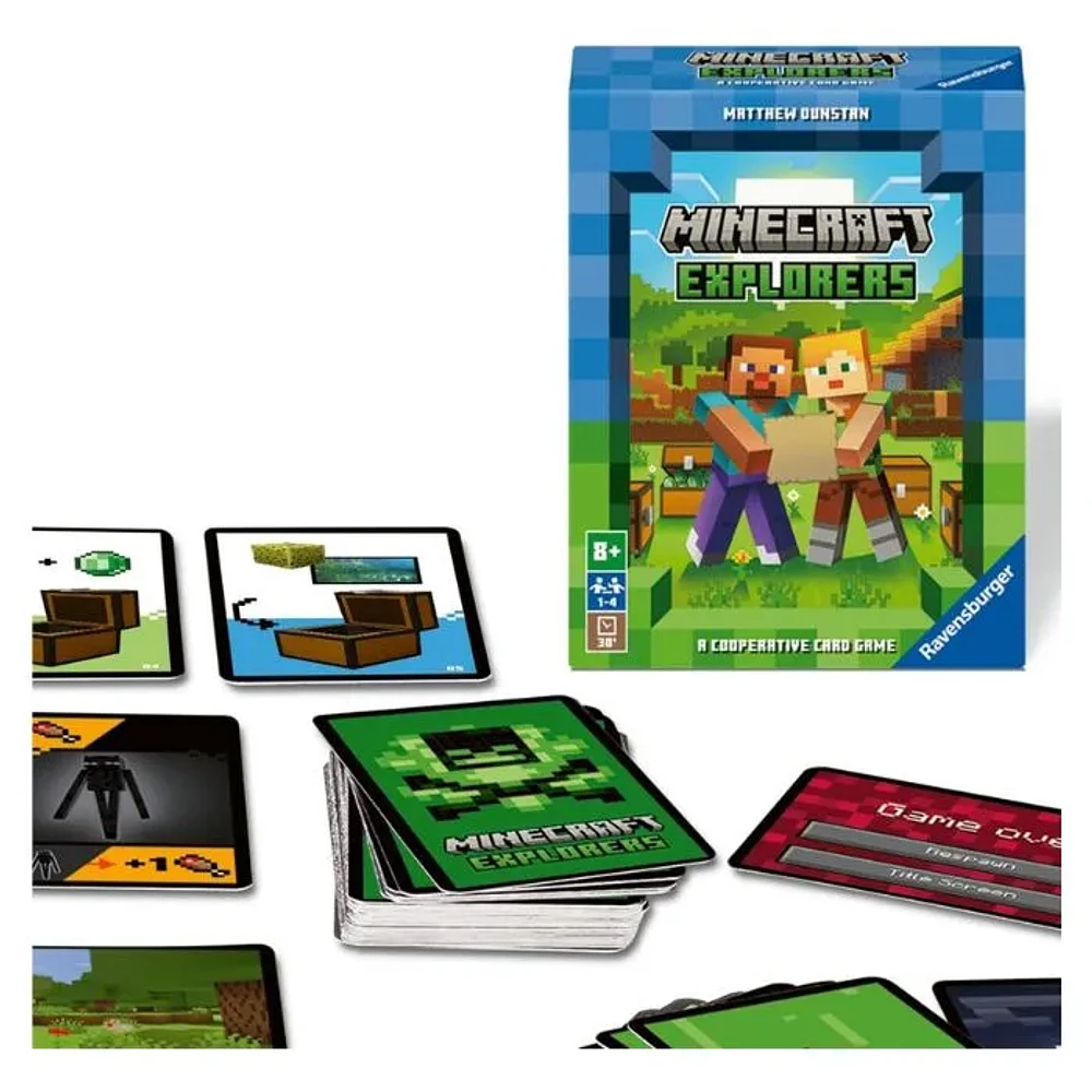 Ravensburger Minecraft Explorers Cooperative Card Game