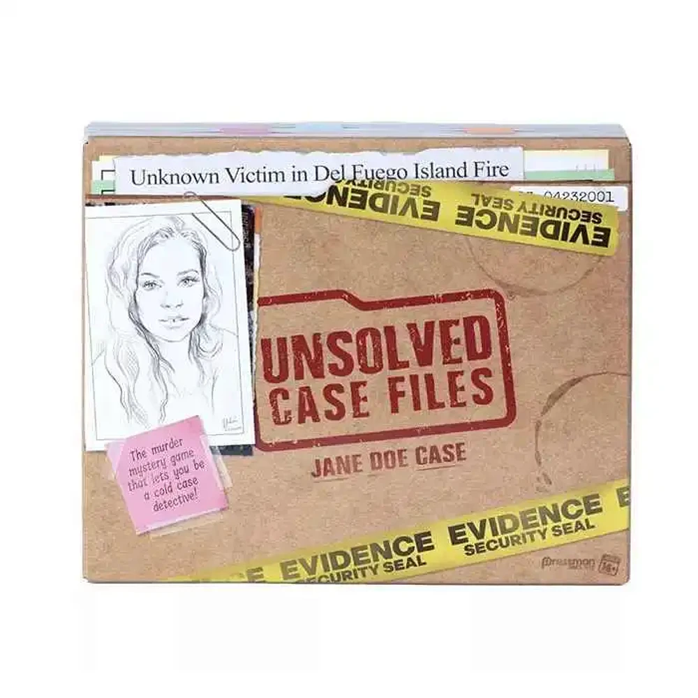 Unsolved Case Files Jane Doe Murder Mystery Game