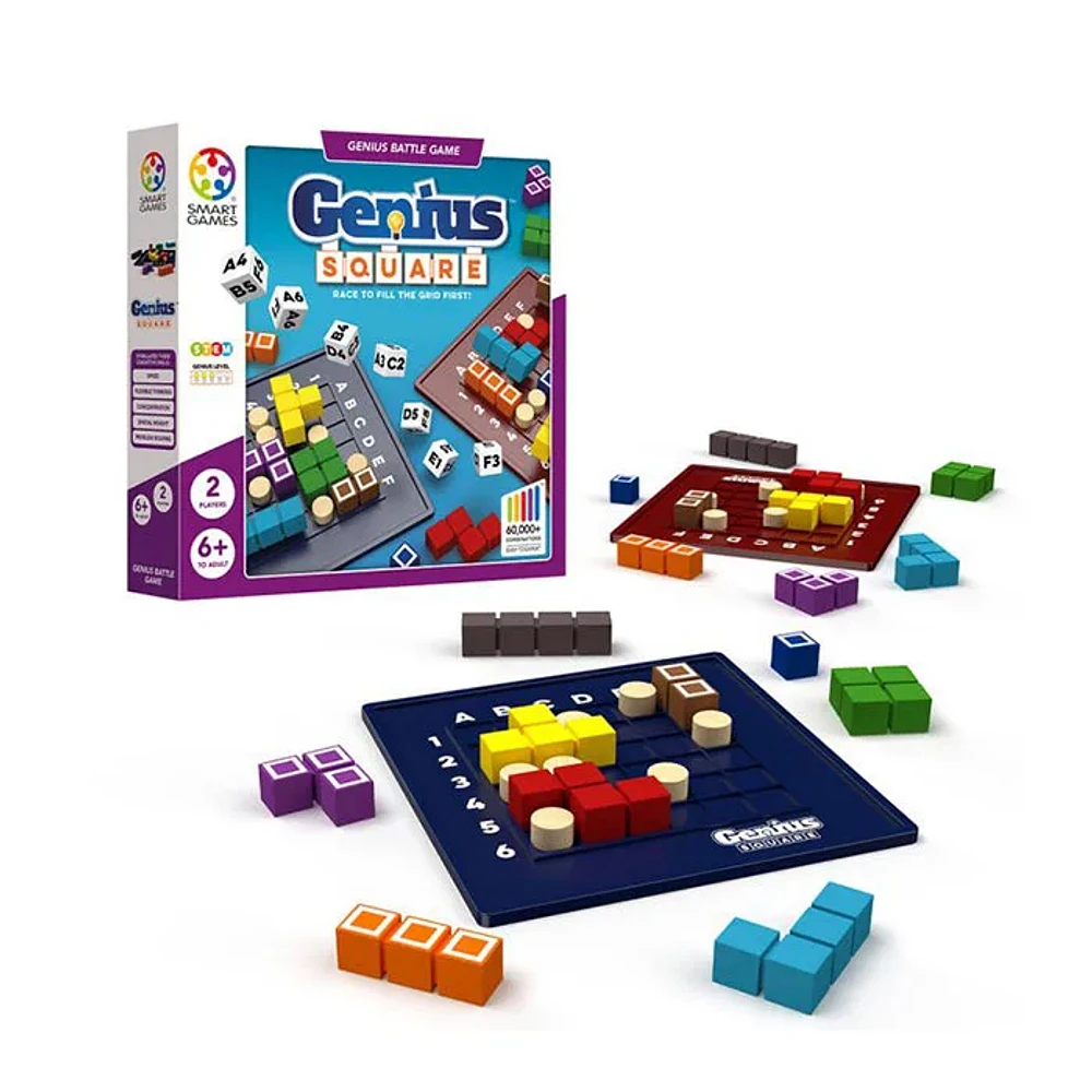 Smart Games IQ Genius Square Puzzle