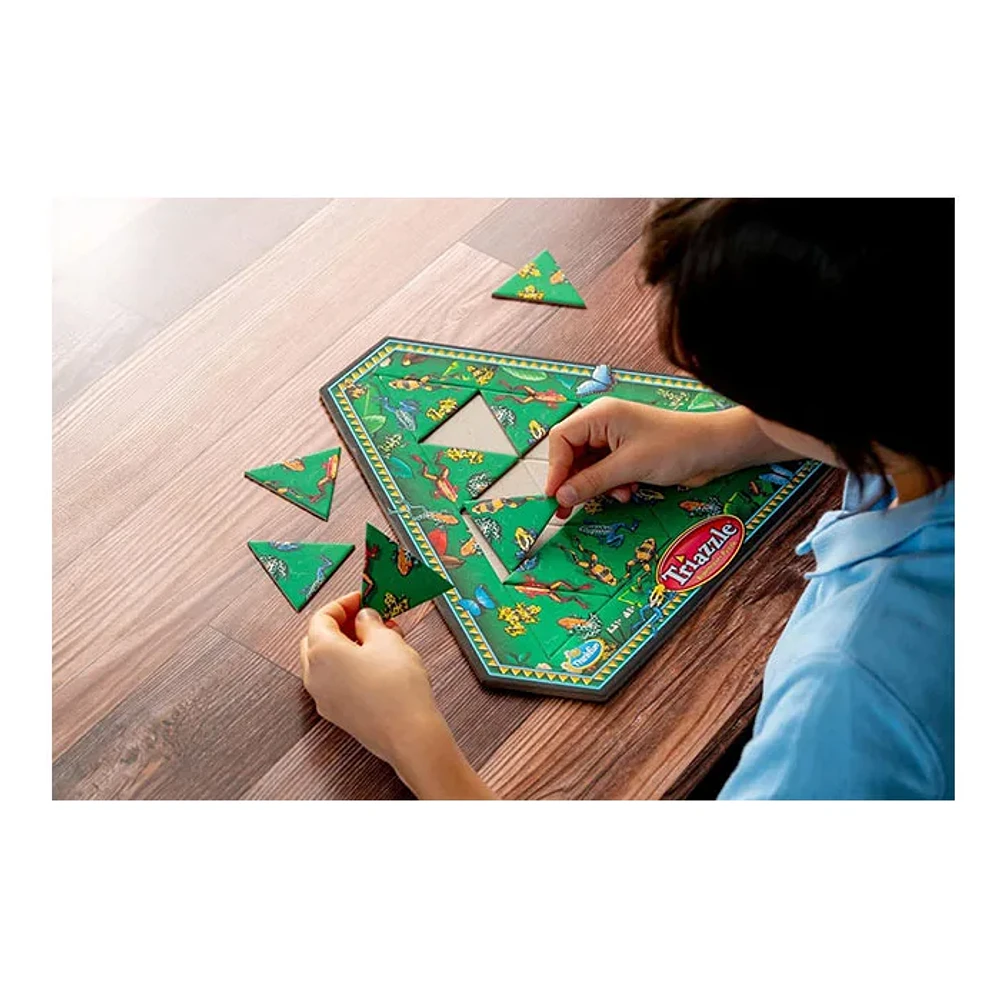 ThinkFun Triazzles Frogs Brain Puzzle