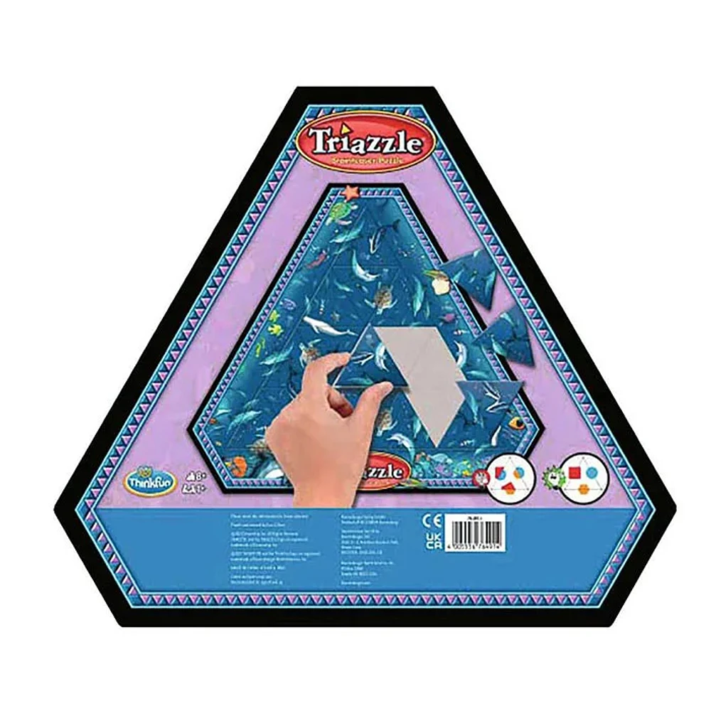 ThinkFun Triazzles Dolphins Brain Puzzle