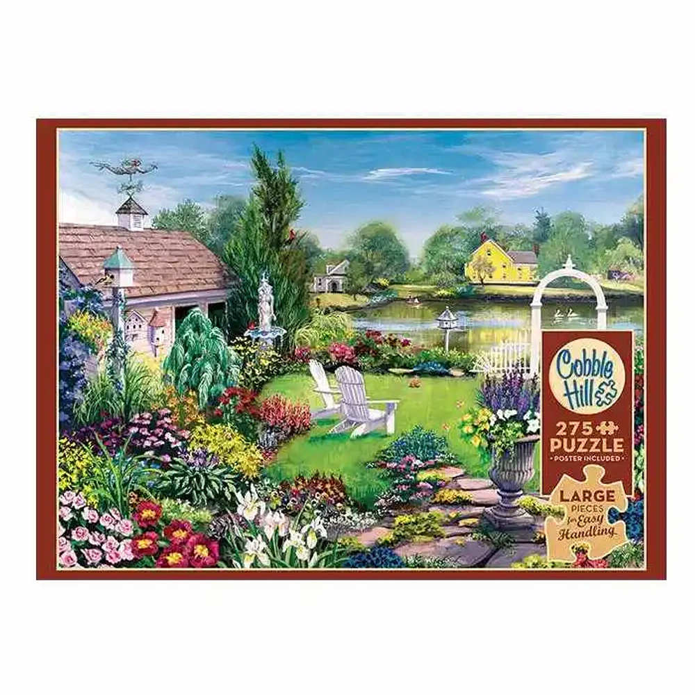 Cobble Hill By The Pond Puzzle 275 Pieces