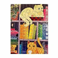 Cobble Hill Rainbow Cats Puzzle 500 Pieces