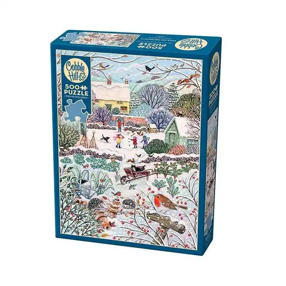 Cobble Hill Winter Holidays Puzzle 500 Pieces