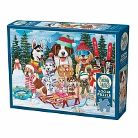 Cobble Hill Snow Day Puzzle 500 Pieces