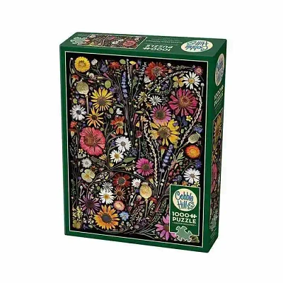 Cobble Hill Flower Press Happiness Puzzle 1000 Pieces