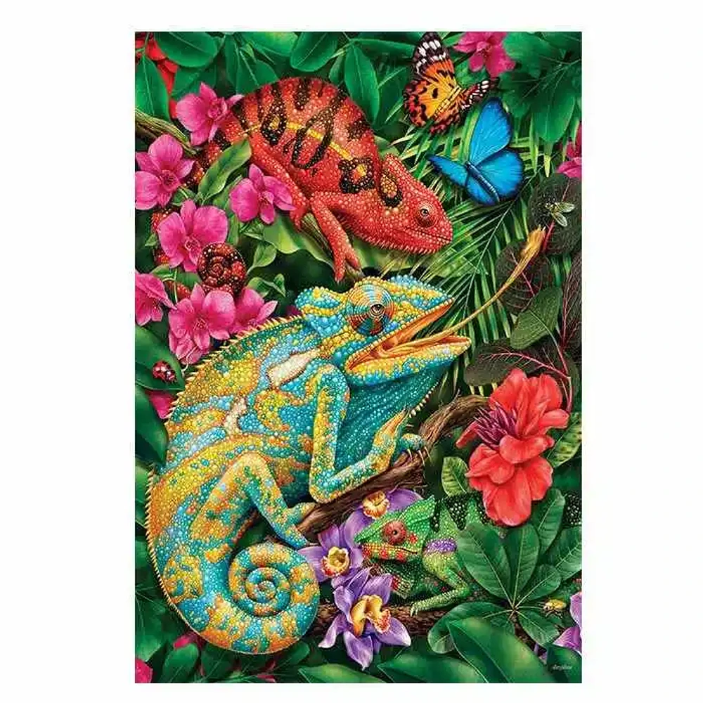 Cobble Hill Karma Chameleon Puzzle 1000 Pieces