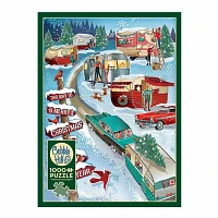 Cobble Hill Christmas Campers Puzzle 1000 Pieces