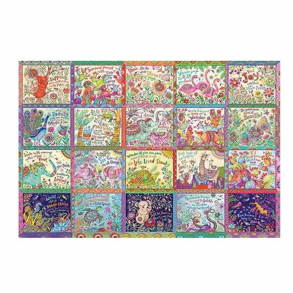 Cobble Hill Happy Thoughts Puzzle 2000 Pieces