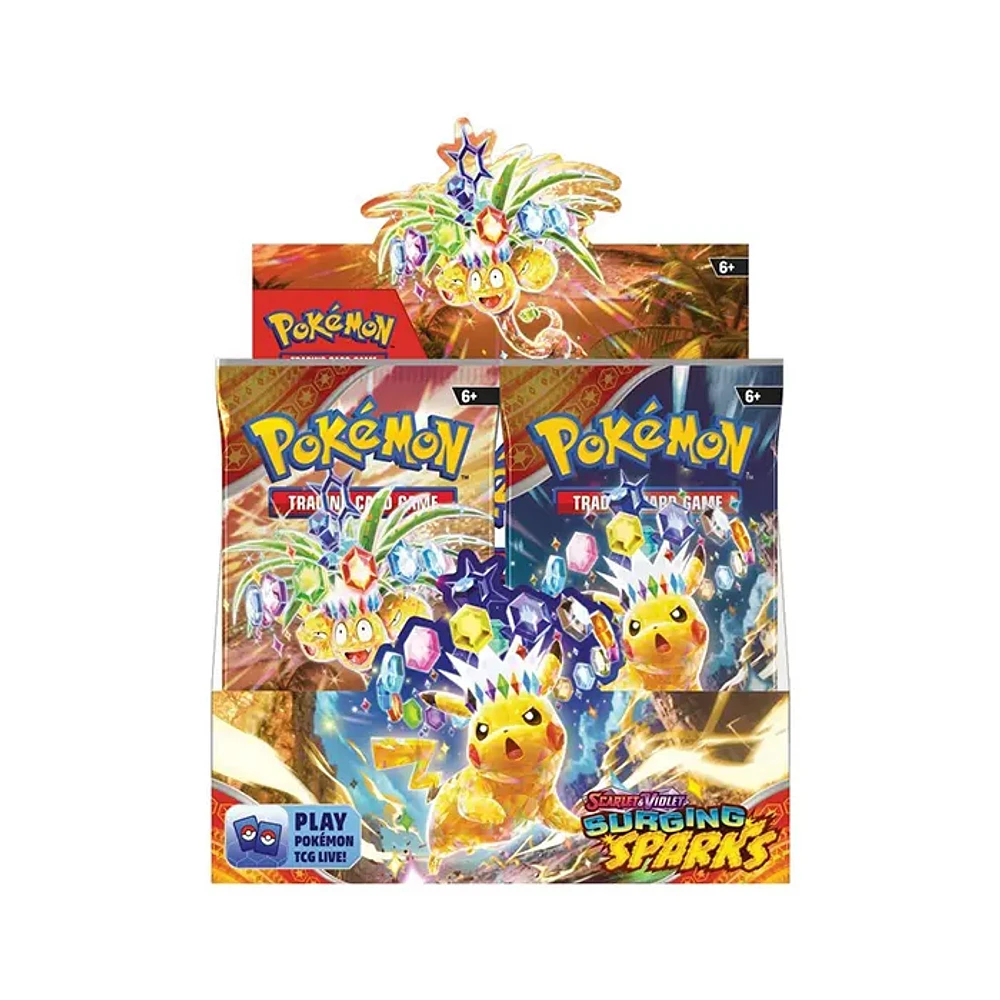 Pokemon TCG Scarlet & Violet 8 Surging Sparks Booster Display Box