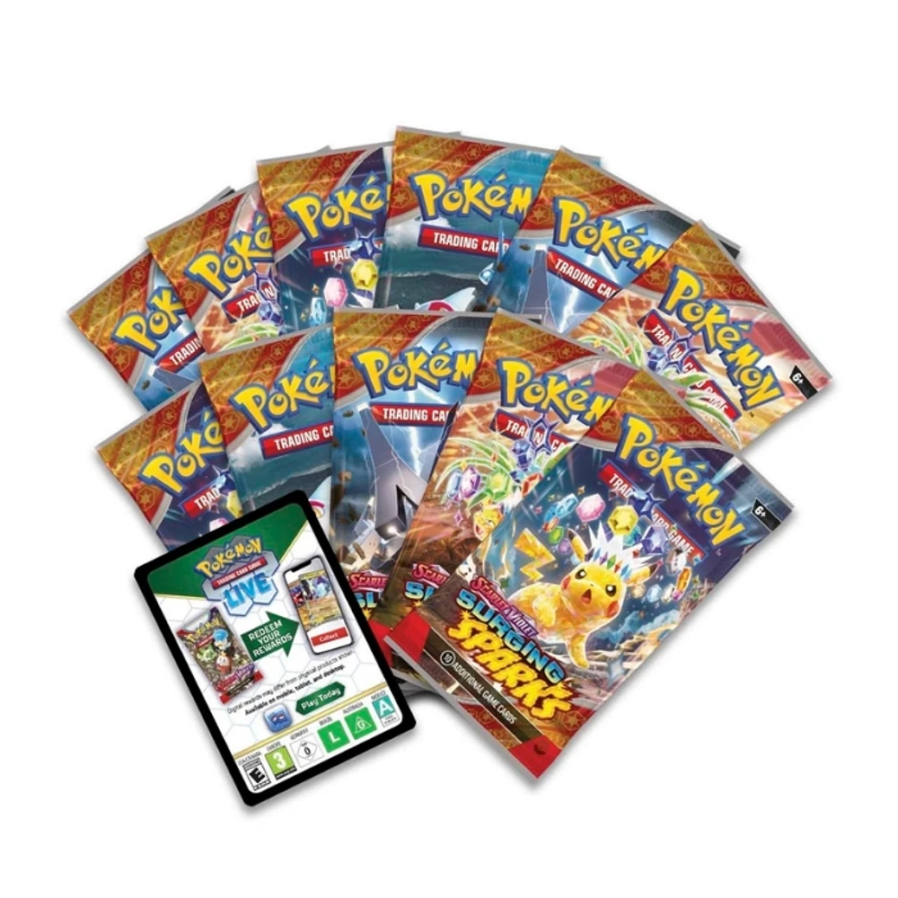 Pokemon TCG Scarlet & Violet 8 Surging Sparks Elite Trainer Kit