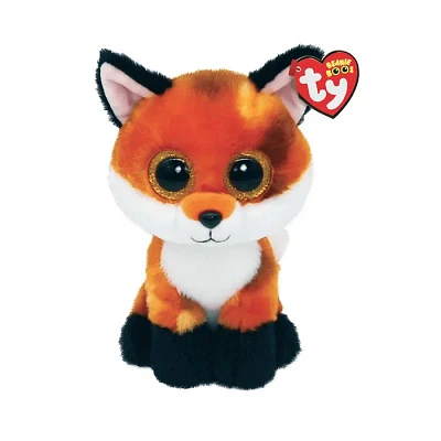 TY Beanie Boos Meadow Fox With Glitter Eyes 13 Inch