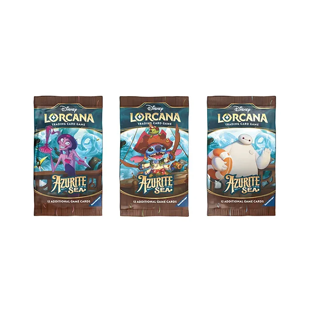 Disney Lorcana Azurite Sea Booster Box