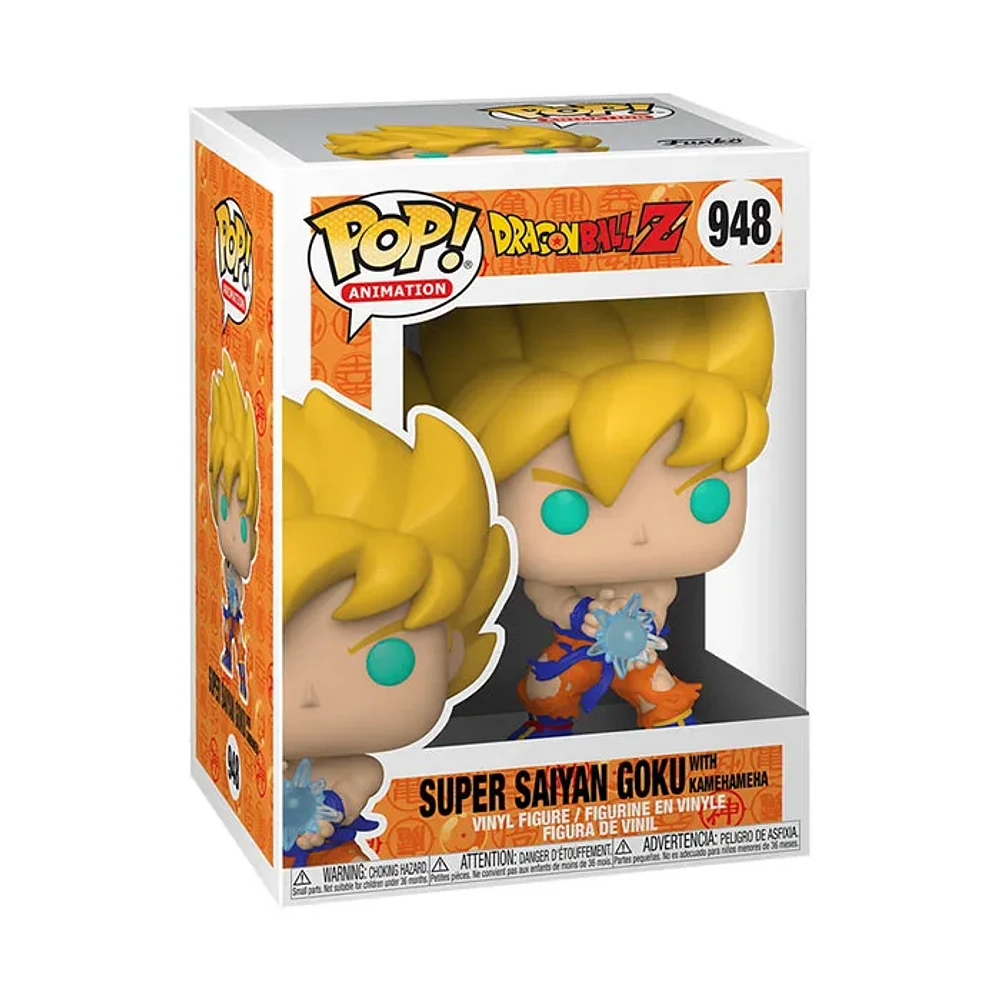 Funko Pop! Animation Dragon Ball Z Super Saiyan Goku With Kamehameha