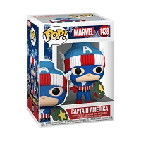 Funko Pop! Marvel Holiday Captain America With Wreath Shield